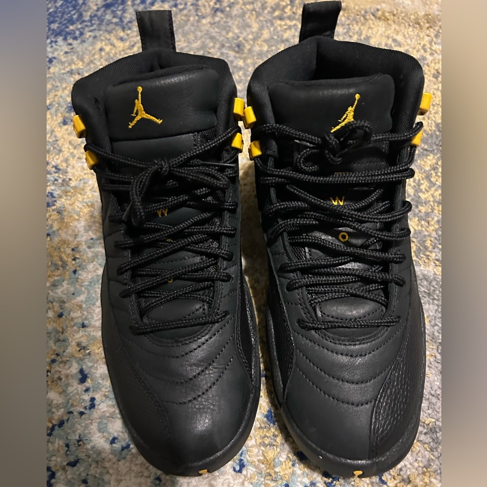 Retro Jordan 12’s black and gold